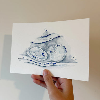 Double  Watercolour Ultrasound Scan