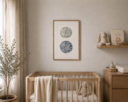 Watercolour Double Embryo